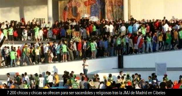JMJ: 5000 decisiones para ser sacerdote, sólo 15 concretadas en España