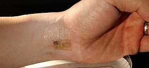 Nokia patenta un parche electrónico en la piel