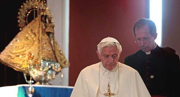 El Papa encomienda Cuba "a la madre de Dios"