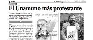 La voz de Unamuno volverá a sonar en la Universidad de Salamanca