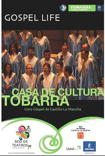 Concierto del Coro gospel de CLM en la casa de cultura de Tobarra