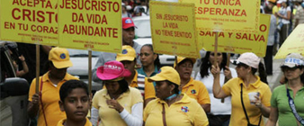 Doscientos mil venezolanos marchan por Jesús