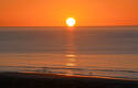 Mariscadores al amanecer