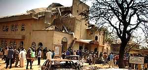 Decenas de víctimas en ataque a un templo evangélico de Nigeria