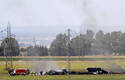 Mueren 4 personas en accidente de avión militar en Sevilla