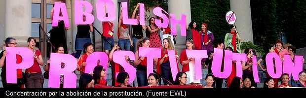 Prostitución, una forma de trata de mujeres, piden a la UE