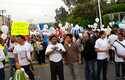 Marchan por la paz 35 mil cristianos en Tijuana