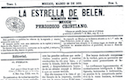 ‘La estrella de Belén’, periódico de la iglesia mexicana de Jesús