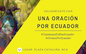 Evangélicos en Cataluña convocan oración por Ecuador