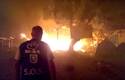 Violencia e incendio en Lesbos afecta a ONG Remar