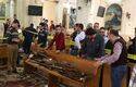 Decenas de muertos en un doble atentado a iglesias  coptas en Egipto