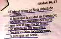‘Profecía viral’ de Isaías ¿es sobre la Siria actual?