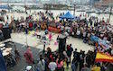 Evangélicos oran y marchan en Galicia en apoyo a los refugiados