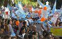 Multitudinarias marchas por la vida en Argentina