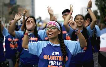 Casi un millón de peruanos ‘Marchan por la Vida’ en Lima