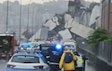Se derrumba un puente de una autopista en Génova