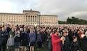 20.000 caminan en silencio contra la imposición de la ley del aborto en Irlanda del Norte