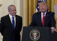 Trump presenta su plan de paz para Israel y Palestina
