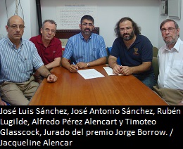 Pablo Wickham, José M. Martínez y José Grau obtienen el Premio Jorge Borrow 2013