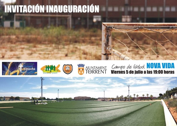 Evang&eacute;lico F.C. inaugura el Campo de F&uacute;tbol El Alter