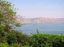 En el Mar de Galilea