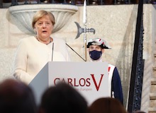 Merkel: “La paz y la libertad no se deben dar por sentado”