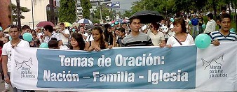 Nueva marcha de oración por la paz en Honduras