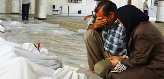 Denuncian cientos de víctimas en un ataque químico en Siria