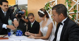 Primera boda oficial no católica en Rep. Dominicana