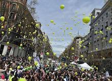 Más de 500 organizaciones participan de la marcha ‘Sí a la vida’ en Madrid