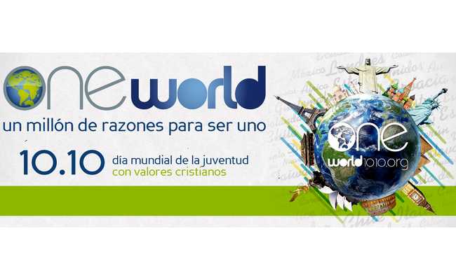 One World España, Día mundial Juventud con valores