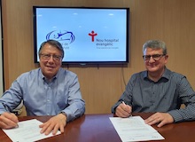 El Nou hospital evangèlic y Naves de Esperanza firman un acuerdo de colaboración