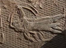 Descubren unos relieves asirios de la época de Senaquerib en el yacimiento de Nínive