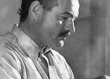 El final trágico de Ernest Hemingway