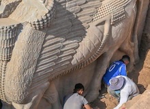 Desentierran un monumento de la época de Sargón II, rey asirio que aparece en el Antiguo Testamento