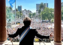 Milei asume la presidencia en Argentina