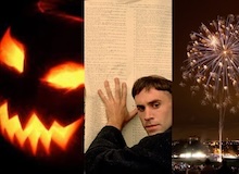 Halloween, Día de la Reforma, calabazas y efigies