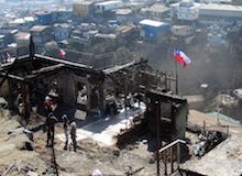 En Chile, los incendios dejan al menos 112 muertos y seis templos evangélicos calcinados