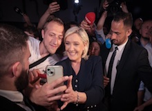 Los extremos ganan la primera vuelta en Francia, con Le Pen mejor posicionada para dominar el nuevo Parlamento