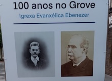 La iglesia evangélica de O Grove celebra su centenario