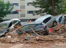 En Valencia, los evangélicos piden oración ante las inundaciones: “Nos ha llegado el agua como si fuera el mar”