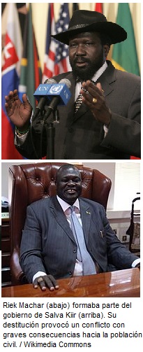ONU: La lucha por el poder desatará una crisis humanitaria en Sudán del Sur