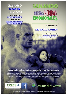 Richard Cohen impartirá cursos sobre asistencia a homosexuales y heridas emocionales