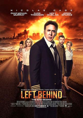 Trailer y cartel de 'Left Behind', con Nicolas Cage como protagonista