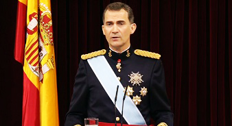 Felipe VI promete una Corona ‘íntegra, honesta y transparente’