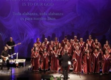 Coro góspel Vida en el Teatro Colón de A Coruña