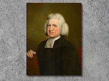 De frente y de perfil: Charles Wesley retratado por Pedro Zavala