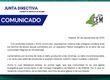 El Consejo Evangélico de Madrid condena los abusos cometidos en una iglesia no vinculada