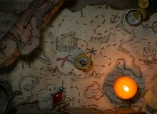 El pirata y el mapa del tesoro