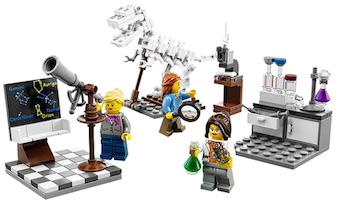 Mujeres científicas, éxito de figuras de Lego